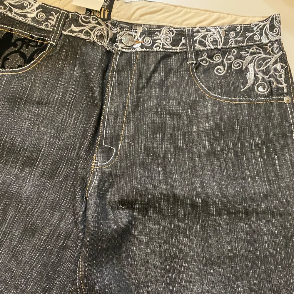 Brand New Delf Design Man Jean Shorts
